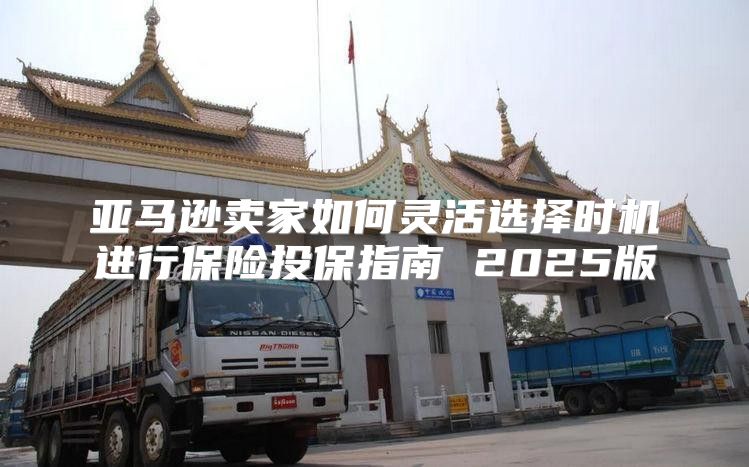 亚马逊卖家如何灵活选择时机进行保险投保指南 2025版