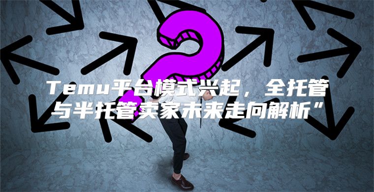 Temu平台模式兴起，全托管与半托管卖家未来走向解析”