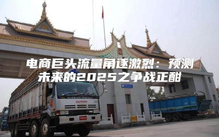 电商巨头流量角逐激烈：预测未来的2025之争战正酣