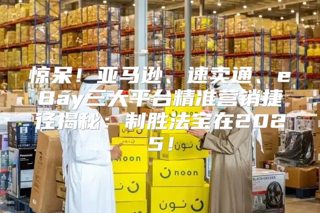 惊呆！亚马逊、速卖通、eBay三大平台精准营销捷径揭秘：制胜法宝在2025！