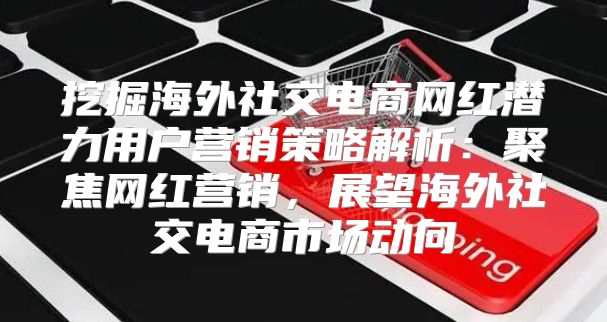 挖掘海外社交电商网红潜力用户营销策略解析：聚焦网红营销，展望海外社交电商市场动向