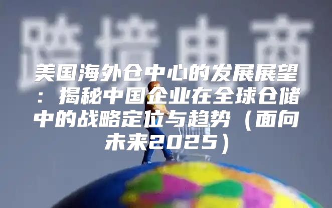 美国海外仓中心的发展展望：揭秘中国企业在全球仓储中的战略定位与趋势面向未来2025