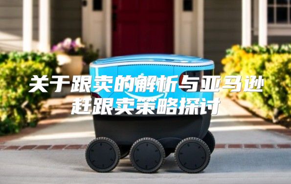 关于跟卖的解析与亚马逊赶跟卖策略探讨