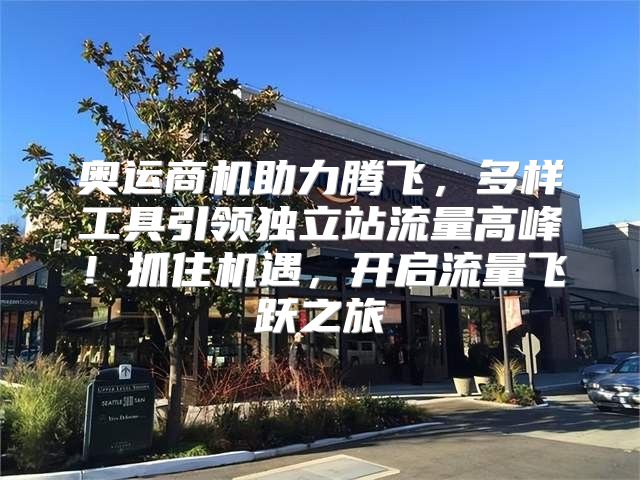 奥运商机助力腾飞，多样工具引领独立站流量高峰！抓住机遇，开启流量飞跃之旅