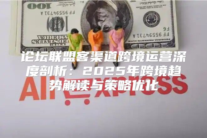 论坛联盟客渠道跨境运营深度剖析：2025年跨境趋势解读与策略优化
