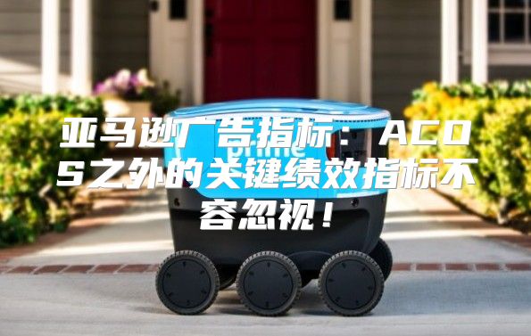 亚马逊广告指标：ACOS之外的关键绩效指标不容忽视！