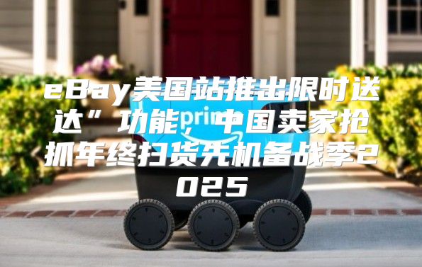 eBay美国站推出限时送达”功能，中国卖家抢抓年终扫货先机备战季2025