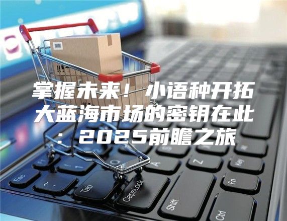 掌握未来！小语种开拓大蓝海市场的密钥在此：2025前瞻之旅