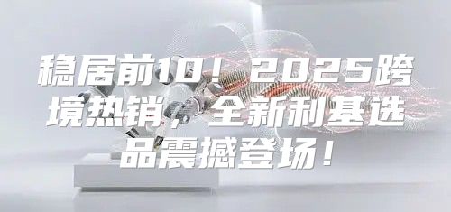 稳居前10！2025跨境热销，全新利基选品震撼登场！