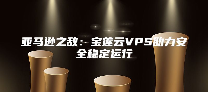 亚马逊之敌：宝莲云VPS助力安全稳定运行