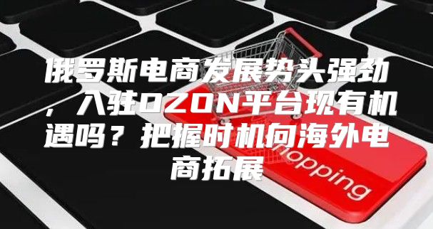 俄罗斯电商发展势头强劲，入驻OZON平台现有机遇吗？把握时机向海外电商拓展