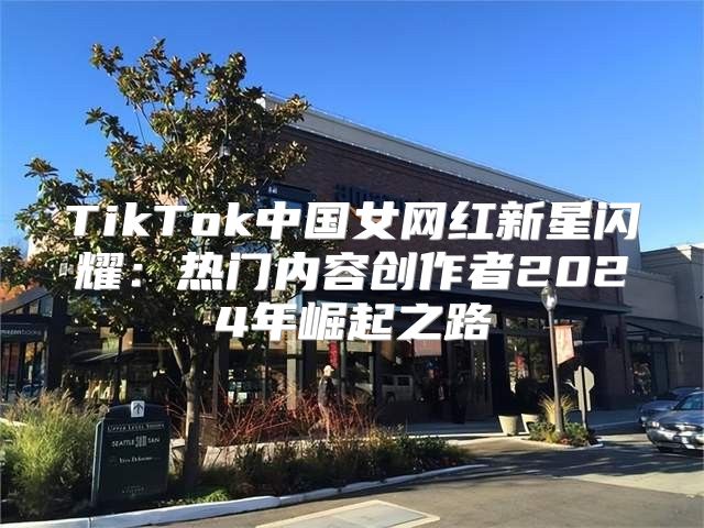 TikTok中国女网红新星闪耀：热门内容创作者2025年崛起之路