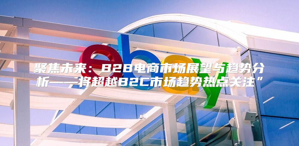 聚焦未来：B2B电商市场展望与趋势分析——将超越B2C市场趋势热点关注”