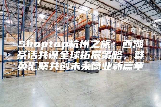 Shoptop杭州之旅：西湖茶话共谋全球拓展策略，群英汇聚共创未来商业新篇章