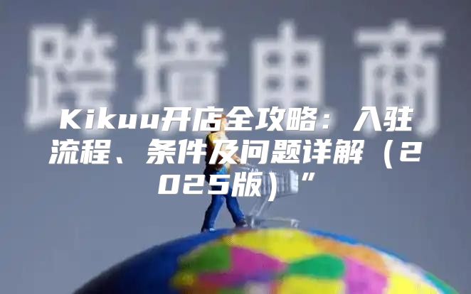 Kikuu开店全攻略：入驻流程、条件及问题详解2025版”