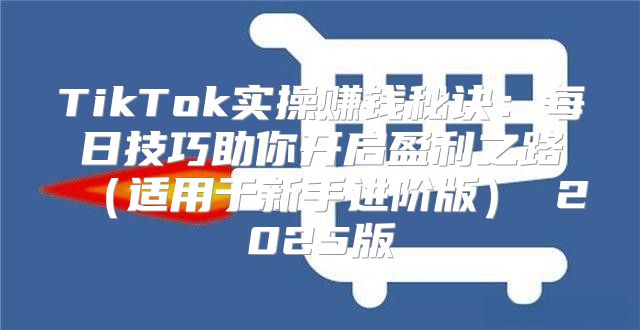 TikTok实操赚钱秘诀：每日技巧助你开启盈利之路适用于新手进阶版 2025版
