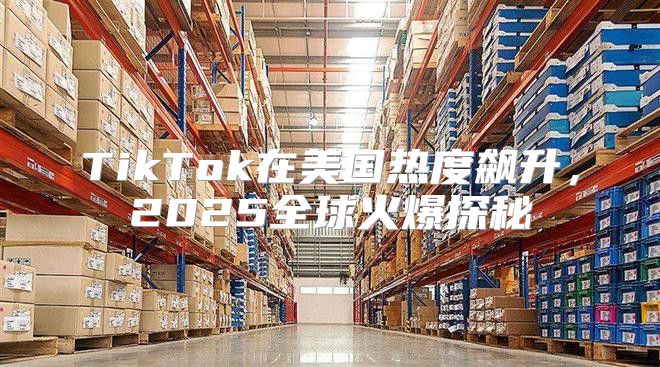 TikTok在美国热度飙升，2025全球火爆探秘