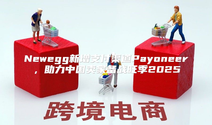 Newegg新增支付渠道Payoneer，助力中国卖家备战旺季2025