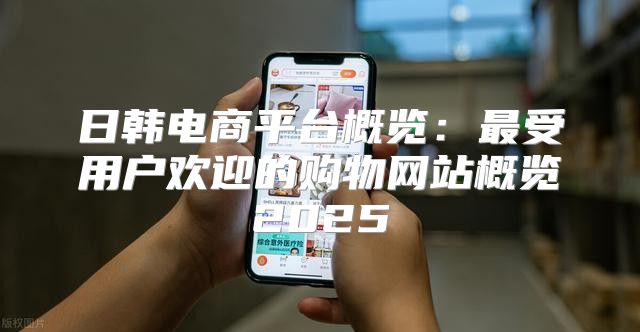 日韩电商平台概览：最受用户欢迎的购物网站概览2025