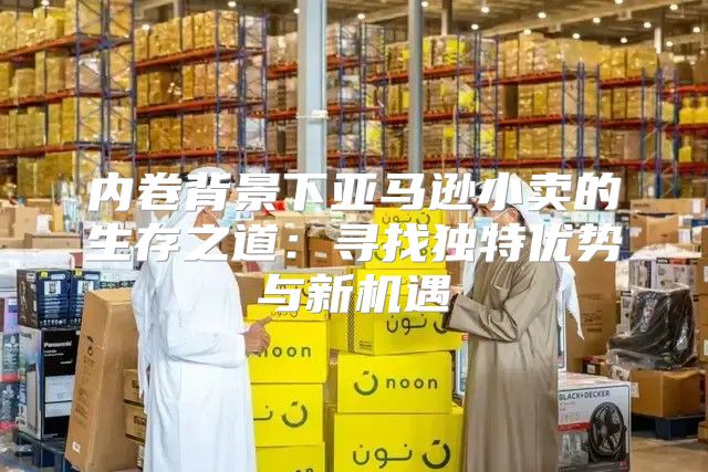 内卷背景下亚马逊小卖的生存之道：寻找独特优势与新机遇