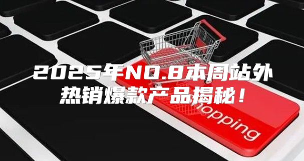 2025年NO.8本周站外热销爆款产品揭秘！