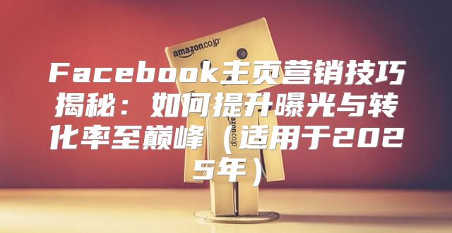 Facebook主页营销技巧揭秘：如何提升曝光与转化率至巅峰适用于2025年