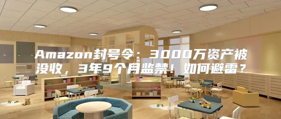 Amazon封号令：3000万资产被没收，3年9个月监禁！如何避雷？
