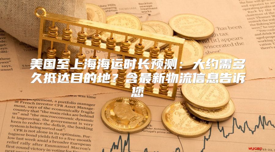 美国至上海海运时长预测：大约需多久抵达目的地？含最新物流信息告诉您