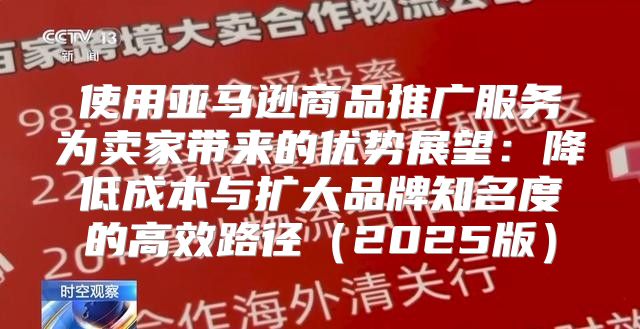 使用亚马逊商品推广服务为卖家带来的优势展望：降低成本与扩大品牌知名度的高效路径2025版