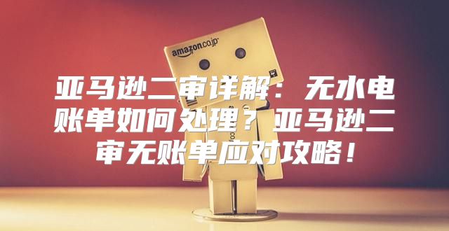 亚马逊二审详解：无水电账单如何处理？亚马逊二审无账单应对攻略！