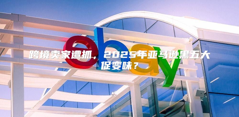 跨境卖家遭抓，2025年亚马逊黑五大促变味？