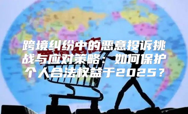 跨境纠纷中的恶意投诉挑战与应对策略：如何保护个人合法权益于2025？