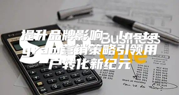 提升品牌影响：Instagram营销策略引领用户转化新纪元