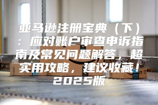 亚马逊注册宝典下：应对账户审查申诉指南及常见问题解答，超实用攻略，建议收藏！2025版