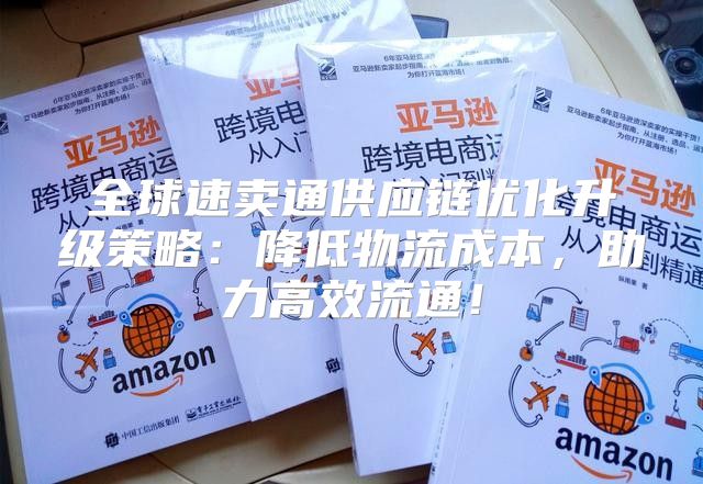 全球速卖通供应链优化升级策略：降低物流成本，助力高效流通！