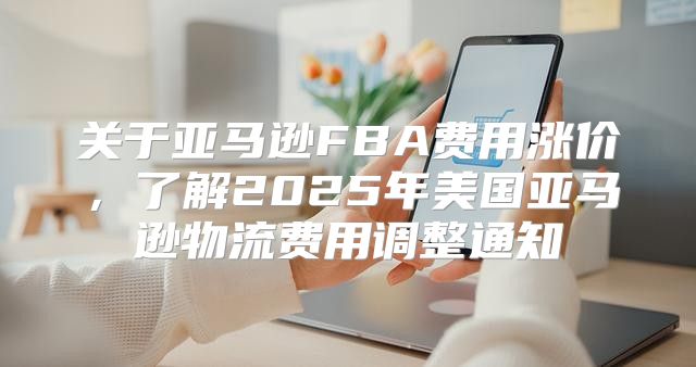 关于亚马逊FBA费用涨价，了解2025年美国亚马逊物流费用调整通知