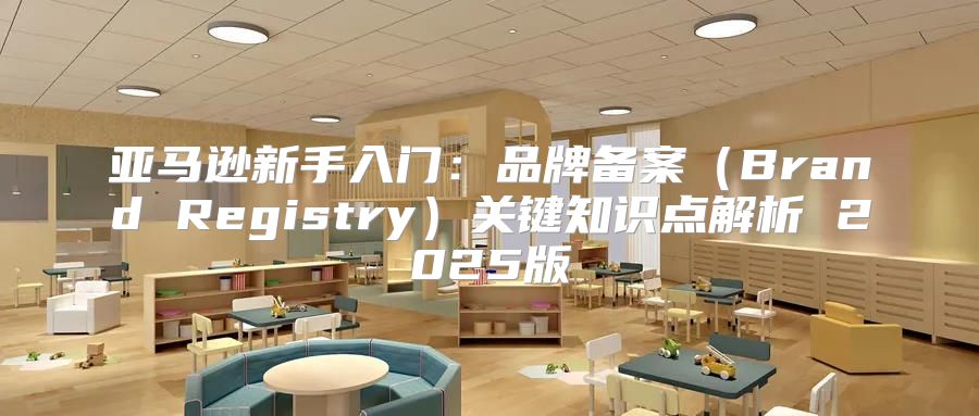 亚马逊新手入门：品牌备案Brand Registry关键知识点解析 2025版