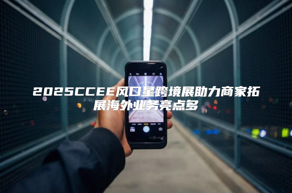 2025CCEE风口星跨境展助力商家拓展海外业务亮点多