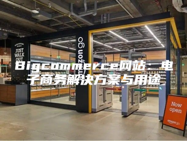Bigcommerce网站：电子商务解决方案与用途