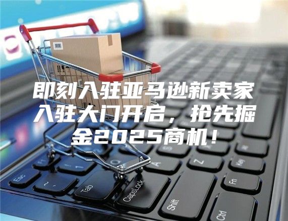 即刻入驻亚马逊新卖家入驻大门开启，抢先掘金2025商机！