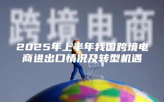 2025年上半年我国跨境电商进出口情况及转型机遇