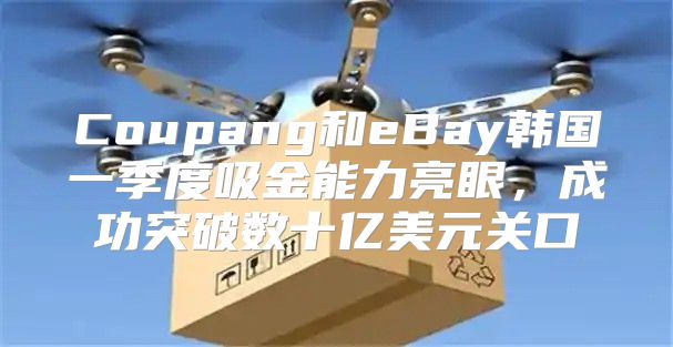 Coupang和eBay韩国一季度吸金能力亮眼，成功突破数十亿美元关口