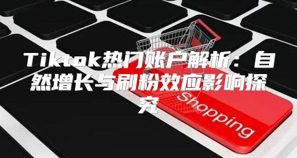Tiktok热门账户解析：自然增长与刷粉效应影响探究
