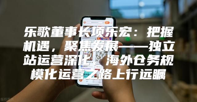 乐歌董事长项乐宏：把握机遇，聚焦发展——独立站运营深化、海外仓务规模化运营之路上行远瞩