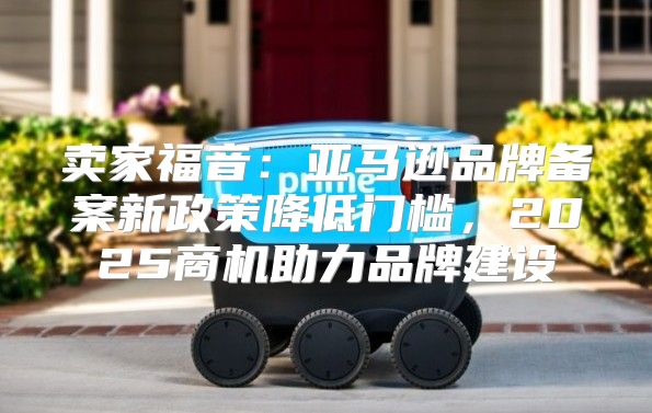 卖家福音：亚马逊品牌备案新政策降低门槛，2025商机助力品牌建设