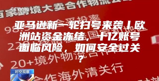 亚马逊新一轮扫号来袭丨欧洲站资金冻结，十亿账号面临风险，如何安全过关？