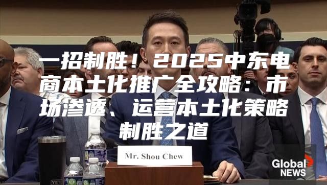 一招制胜！2025中东电商本土化推广全攻略：市场渗透、运营本土化策略制胜之道