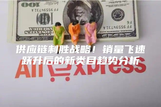 供应链制胜战略！销量飞速跃升后的新类目趋势分析