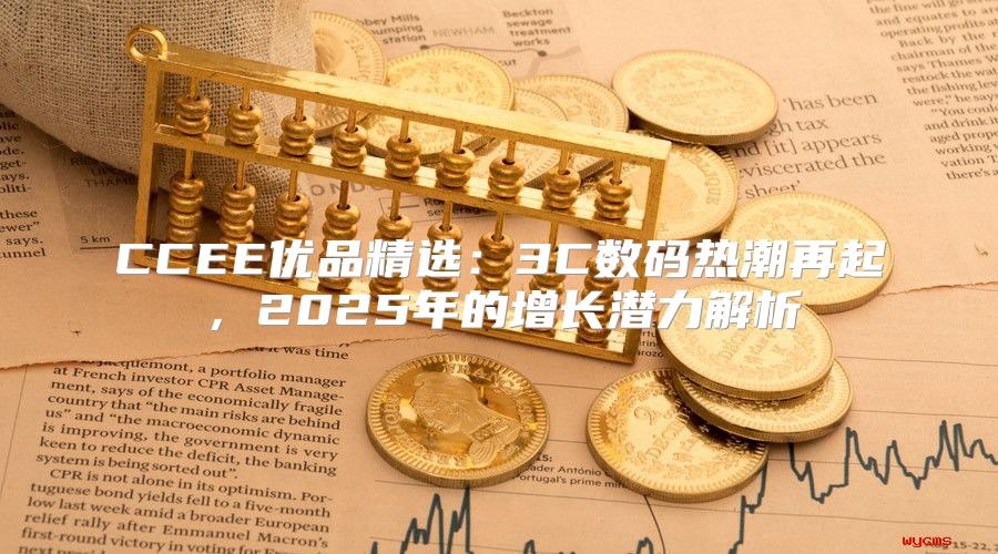 CCEE优品精选：3C数码热潮再起，2025年的增长潜力解析