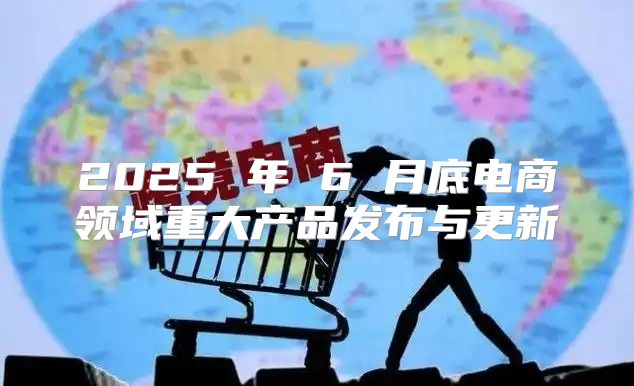 2025 年 6 月底电商领域重大产品发布与更新